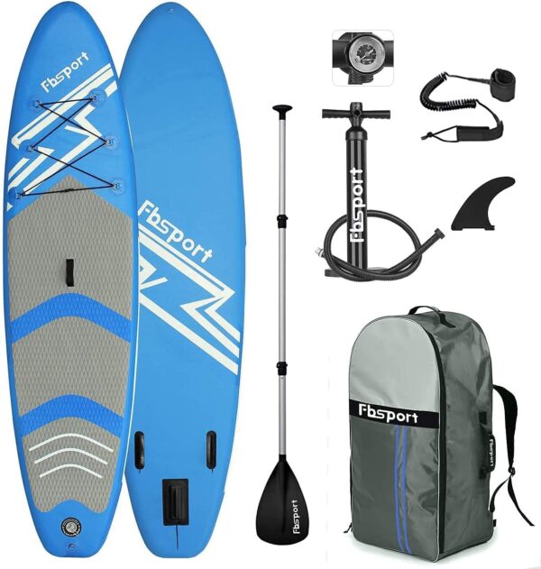 Premium Inflatable Stand Up Paddle Board – Yoga Board with Durable SUP Accessories